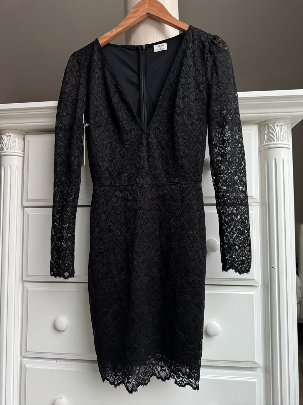 Wilfred by Aritzia Rowland Lace Dress Size 0 NWT